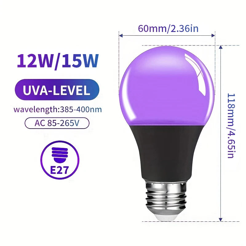 Purple LED Light Bulb