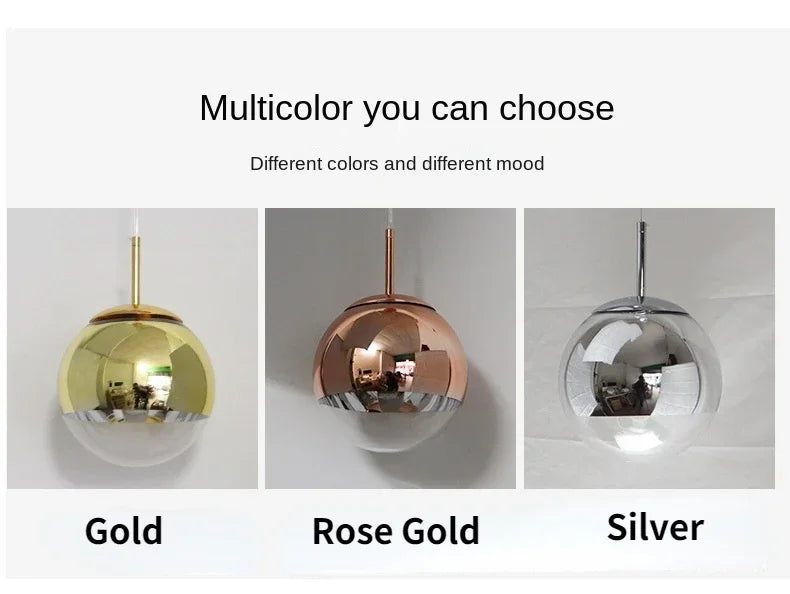 Modern Electroplated Glass Ball