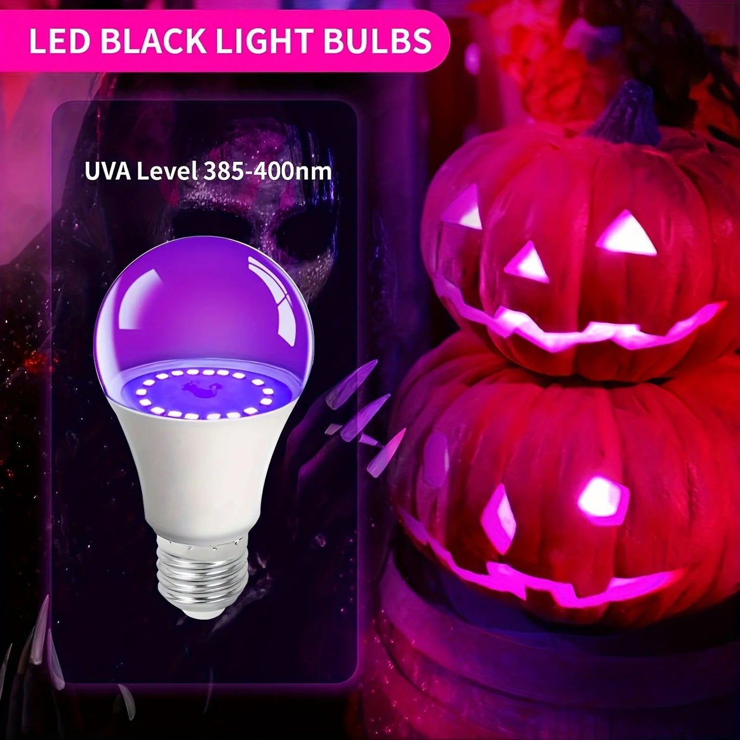 Purple LED Light Bulb