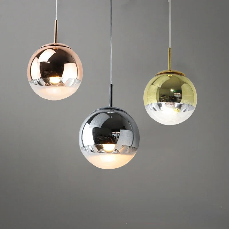 Modern Electroplated Glass Ball