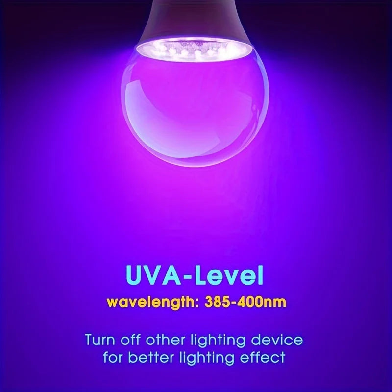 Purple LED Light Bulb