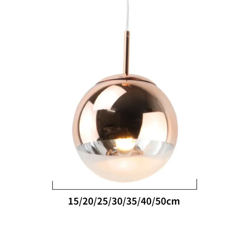 Modern Electroplated Glass Ball