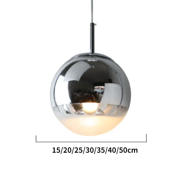 Modern Electroplated Glass Ball