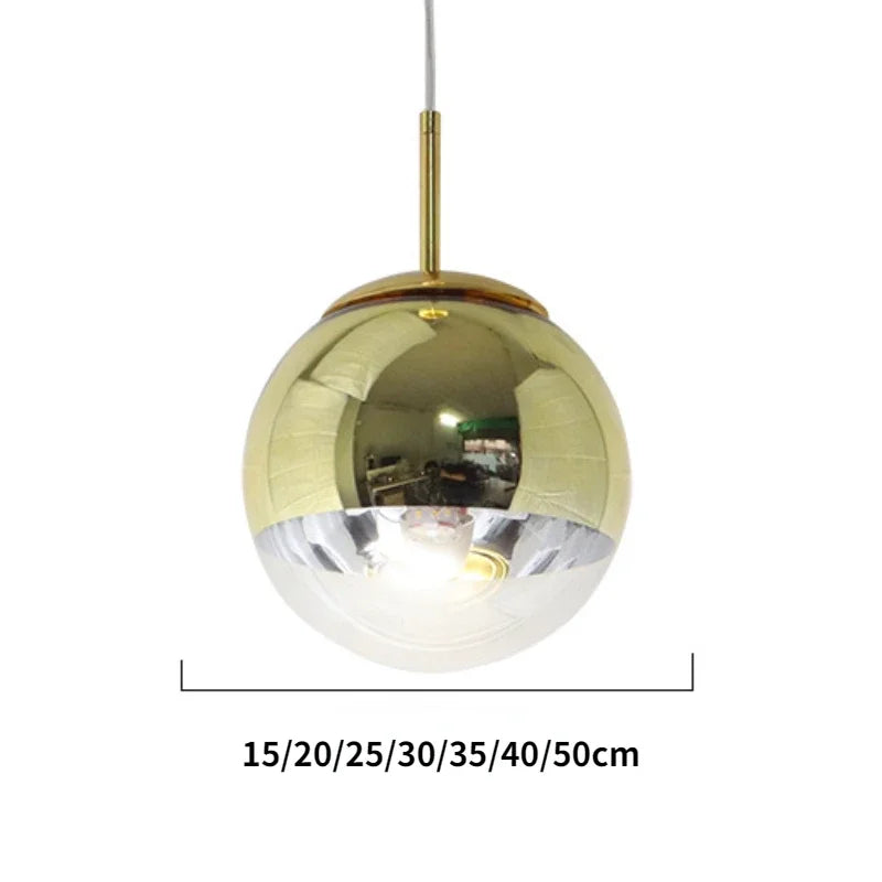 Modern Electroplated Glass Ball